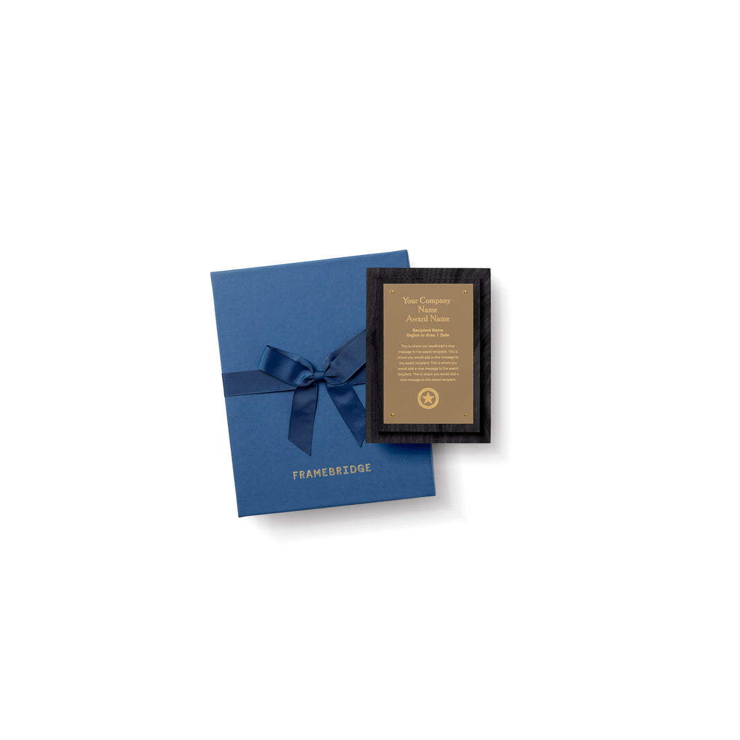 The Award Plaque