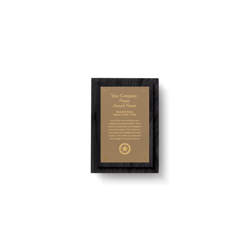The Award Plaque