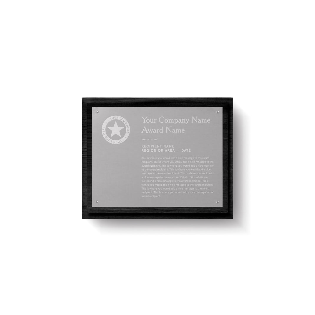 The Award Plaque
