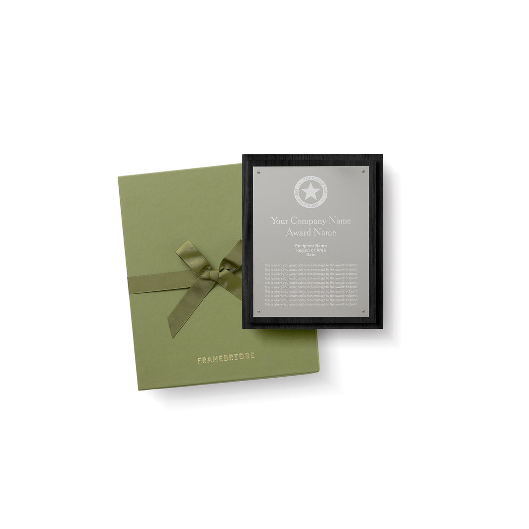 The Award Plaque