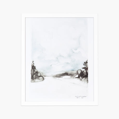Framebridge: Irvine Slim white gallery frame